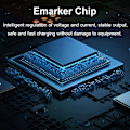 Miniatyrbild 4 av 10: USB-C snabbladdningskabel Typ-C datakabel 2M 2m