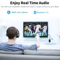 Miniatyrbillede 3 af 5: Bluetooth 5.0-sender/modtager til TV til Bluetooth-hovedtelefoner