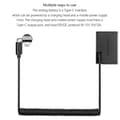 Miniatyrbillede 3 af 5: ACK-E18 DR-E18 LP-E17 Dummybatteri Type-C Strømkobling til Canon EOS 200D 200D II 250D 750D 760D Kamera AC-adapterkit