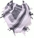 Fostex - Arafat-scarf - Plo-scarf - Svart/vit