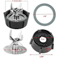 Miniatyrbild 3 av 5: Reservdelar för Oster Osterizer Blender med 4902 Blender Jar Bottom & 6 Point Fusion B