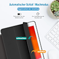 Miniatyrbild 5 av 5: AirCase Mjukt Skal för iPad 9.7 tum iPad Air 1/2 Modell A1822 A1823 A1893 A1474 A1475, Mjukt TPU Skyddsfodral Svart