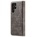 Miniatyrbillede 5 af 8: DG MING Samsung S22 Ultra 2-i-1 Magnetisk Wallet Case - Grå Grå