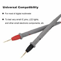 Miniatyrbillede 3 af 5: 1000V 20A Multimeter Test Kit Digitalt Elektronisk Probe Kabelsæt med Krokodillenæb og Bananstik til Multimeterklemme
