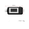 Miniatyrbillede 6 af 6: USB C Strømmåler Monitor Multifunktionel USB Tester Oplader