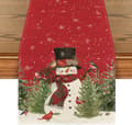 Julebordløber 100 % polyester 33 x 89 cm