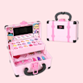 Miniatyrbillede 11 af 11: Vaskbart makeup sæt til børn, sjovt tidligt pædagogisk legetøj, nyhed, nytårsgave Pink Black