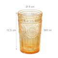 Miniatyrbilde 4 av 5: Vintageglass, sett med 4 stk