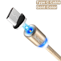 Miniatyrbilde 4 av 4: stk 1m Floweme USB-C magnetisk lader | svart