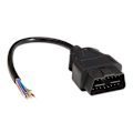 Pikkukuva 2 / 5: 16PIN OBD2 Urosjatkokaapeli 25cm 12