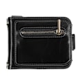 Miniatyrbillede 8 af 8: Multifunktionel Wallet Case med Kortholder til Z Flip 3 Foldbar Telefon Læder Etui Mobiltelefontilbehør Sort 0.3