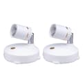 2pcs Simple Remote Control Spotlights LED Spotlights Reliable USB Spotlights