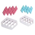 Miniatyrbilde 2 av 3: Diamantformet utstikker multifärg multicolor