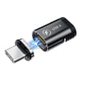 Miniatyrbillede 1 af 5: 140W USB4.0 Magnetisk Adapter USB C til Type C 40Gbps Hurtigopladningskonverter Kabelstik 8K@60Hz USB Type C Adapter, A