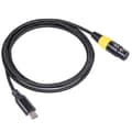 Miniatyrbillede 3 af 5: USB-C til XLR hun mikrofonkabel Type C han til 3-pin XLR hun