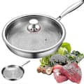 Titanium Pan Pro With Lid 2025 Durable Scratch-Resistant Non-Stick Titanium Frying Pan For Cooking 26CM-FX- 26CM B 26CM B 26CM B