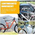 Miniatyrbild 5 av 5: Kapacitet 30 kg/66 lbs Cykel Topprör - Justerbar Ramadapter för Y-Ram Damcykel Bilställ - Perfekt