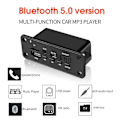 Pikkukuva 1 / 5: Langaton Bluetooth 5.0 MP3-soittimen dekooderilevy 6W vahvistin DC 5V äänimoduuli USB TF FM-radio