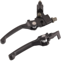 Miniatyrbillede 2 af 4: 7/8 tommer 22mm Pit Dirt Bike styr håndtag foldbar bremse koblingsspak