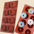 Miniatyrbillede 3 af 5: 3 stk. Vortex silikoneforme til fremstilling af chokolade, slik, budding,