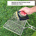 Pikkukuva 2 / 5: 3-in-1 Grillinharjan | Harja, Kaavin ja Hankauslevy | Hiili-, Kaasu- ja Sähkögrilleille