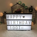 Miniatyrbillede 5 af 5: LED Lysboks, USB-drevet A4 LED Lysboks, Batteri og LED Dec