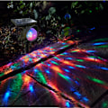 Miniatyrbillede 2 af 5: Led solcelledrevne lys Led projektionslys Farverige roterende S