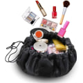 Miniatyrbillede 3 af 5: Kosmetisk taske, (sort) Makeup taske, snørebåndsdesign One Step Org