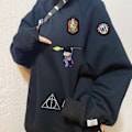 Miniatyrbillede 5 af 5: Børne sy-på patch, 27 stykker tøj patch, stryge-på patch, strygejern