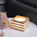 Miniatyrbillede 2 af 5: LED bordlampe - lille lampe, bordlampe, nattelys til soveværelse