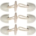 Miniatyrbilde 1 av 5: Jakke Erstatningsknapper,（3 Par） Syknapper Hornknapper, B