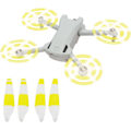 Miniatyrbilde 2 av 5: (Gul) 24 stk. propeller for DJI Mini 4 Pro/Mini 3 Pro erstatningspropellblader lavstøyvinger 6030F for DJI Mini 4 Pro/