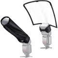 Miniatyrbillede 5 af 5: 2 stk. Flash Diffuser Softbox 25X25X21cm Fleksibel Hvid Reflek