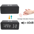Miniatyrbild 5 av 5: Digital väckarklocka, digital väckarklocka med trådlös laddning