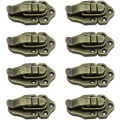 Miniatyrbilde 1 av 5: Set med 8 - Bronse Toggle Clasp Latches Vintage Retro Latch Toggle
