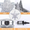 Pikkukuva 3 / 5: Joulukuusen tähti, （#1）2 in 1 LED-lumikiekon projektori, Lum