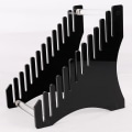 Miniatyrbild 1 av 5: Vinyl Record Storage Rack (Svart), Akryl Förvaringslåda, För Böcker