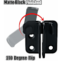 Miniatyrbilde 3 av 5: (Pakke med 2) Flip Latch Gate Latches Slide Bolt Latch Safety Door