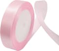 Rosa satengbånd, 4 cm 22 m dobbeltsidig polyester satengbånd D