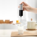 Miniatyrbilde 4 av 5: Elektrisk melkeskummer, håndholdt elektrisk visp for melkeskummer, miks