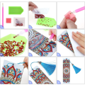 Miniatyrbillede 4 af 5: (2 Pakke) Diamantbroderi Bogmærke Kit med Læder Kvast, 5