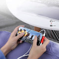 Miniatyrbillede 3 af 5: Hovedtelefonadapter, Adapter Splitter, Lightning Splitter, Audio A