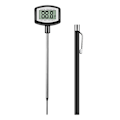 Miniatyrbillede 1 af 5: Stort LCD-stegetermometer - 5,3 tommer superlangt probe - Digit