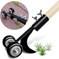 Miniatyrbilde 1 av 5: 1 stk Sunshine smile Ugressfjerner med hjul, Weeder Auffahrt, 2-i-1 Ugressklipper, Weeder ugressfjerner, Ugressklipper, Weeder Hage, ugressfjerner, Weeder Verktøy
