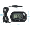 Miniatyrbilde 5 av 5: LCD Digital Akvarietermometer Fisketank Vann Terrarium Tempe
