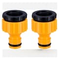 Plast 3/4'' och 1/2'' slangmunstycke gängad flödeskrankoppling