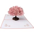 Pikkukuva 5 / 5: Pop Up 3D -kortti, syntymäpäiväonnittelukortti, hääkutsu 3D Sakura T