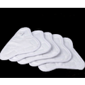Miniatyrbilde 3 av 3: 5 stk Mikrofiber Dampmopp Rengjøringsputer Erstatning Dampmopp Kompatibel For H2o X5 H20 Vaskbar
