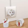 Miniatyrbilde 5 av 5: 4x Reiseplugg type - 3500W - Ferieplugg - Universal verdensplugg - Verdensplugg Type G