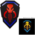 Miniatyrbillede 4 af 5: 2 stk. Mythosaurus reflekterende patches - Star Wars infrarød patch